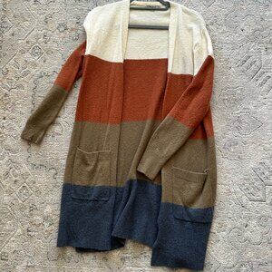 Madewell Kent Colorblock Cardigan